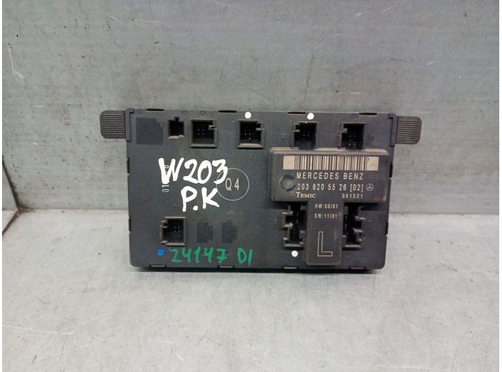 Recambio de centralita cierre para mercedes-benz clase c (w203) sportcoupe 2.2 cdi cat referencia OEM IAM 2038205526 