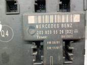 Recambio de centralita cierre para mercedes-benz clase c (w203) sportcoupe 2.2 cdi cat referencia OEM IAM 2038205526 