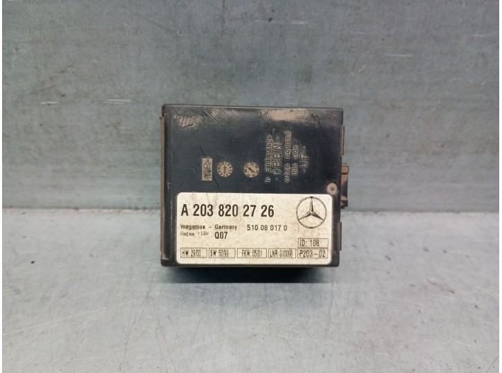 Recambio de modulo electronico para mercedes-benz clase c (w203) sportcoupe 2.2 cdi cat referencia OEM IAM A2038202726 