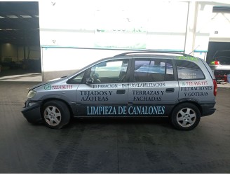 opel zafira a del año 2002