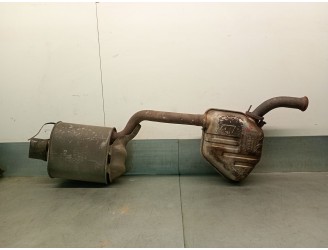 Recambio de tubo escape trasero para mercedes-benz slk (r170) 230 kompressor (170.447) referencia OEM IAM A1704900221 A170490022