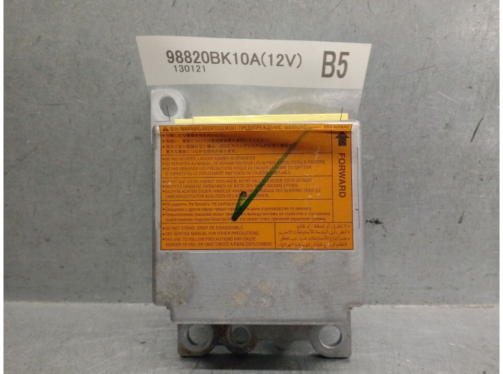 Recambio de centralita airbag para nissan qashqai i (j10, nj10) 1.6 referencia OEM IAM 98820BK10A  