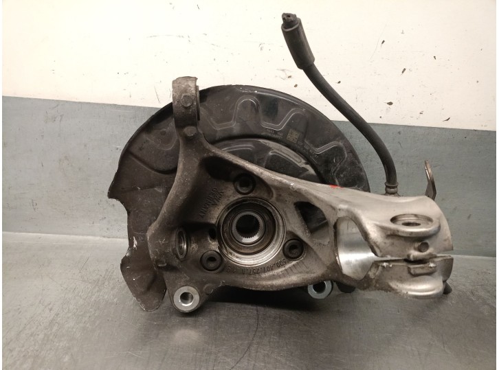 Recambio de mangueta delantera izquierda para seat ateca (kh7, khp) 1.5 tsi referencia OEM IAM 5Q0407257A 5QD407253F 