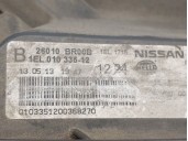 Recambio de faro derecho para nissan qashqai i (j10, nj10) 1.6 referencia OEM IAM 26010BR00B 26010BR00B 
