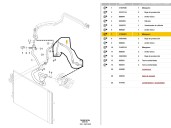 Recambio de tubo para volvo v40 hatchback (525) d3 referencia OEM IAM 31390481 31390481 