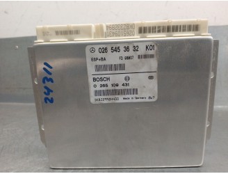Recambio de centralita abs para mercedes-benz clase a (w168) 1.4 cat referencia OEM IAM 0265453632 0265109431 BOSCH