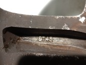 Recambio de llanta para opel antara a (l07) 2.2 cdti referencia OEM IAM 95151224 R18X7JET45 