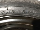 Recambio de neumatico repuesto para hyundai ioniq (ae) 1.6 gdi hybrid referencia OEM IAM 529102H900 T12580D1595M KUMHO