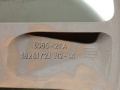 Recambio de llanta para nissan qashqai i (j10, nj10) 1.6 referencia OEM IAM JD18A R18X61/2JH2-40 40300JD18B