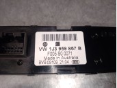 Recambio de mando elevalunas delantero izquierdo para seat leon (1m1) 1.9 tdi referencia OEM IAM 1J3959857B 1J3959857B BOSCH