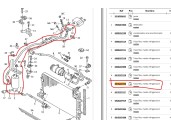 Recambio de tubos aire acondicionado para seat ibiza (6k) 1.4 16v referencia OEM IAM 6K1820741B 6K1820741B 