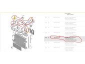 Replacement air conditioning pipes for Volkswagen Golf V Saloon (1K1) 1.9 TDI OEM IAM reference 1K0820743CD 1K0820743CD 