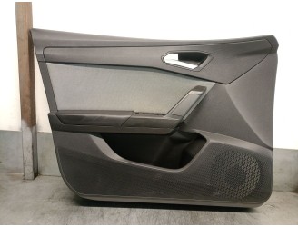 Replacement front left door trim panel for Seat Leon (KL1) 1.0 TSI OEM IAM reference 5FA867011BJ 5FA867011BJ 