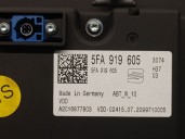 Replacement multifunction display for Seat Leon (KL1) 1.0 TSI OEM IAM reference 5FA919605 5FA919605 A2C16877803 VDO