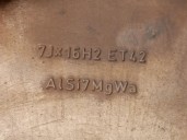 Recambio de llanta para audi a4 berlina (8e) 2.5 v6 24v tdi referencia OEM IAM 8E0601025B R167JX16H2ET42 