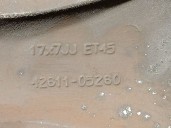 Recambio de llanta para toyota avensis wagon (t25) 2.0 turbodiesel cat referencia OEM IAM 4261105260 R17X7JJET45 