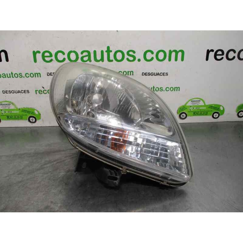 Recambio de faro derecho para nissan kubistar (x76) 1.2 cat referencia OEM IAM 8200236591  