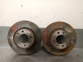 Recambio de disco freno delantero para mg serie 45 (rt) 1.6 16v cat referencia OEM IAM 16K4F  