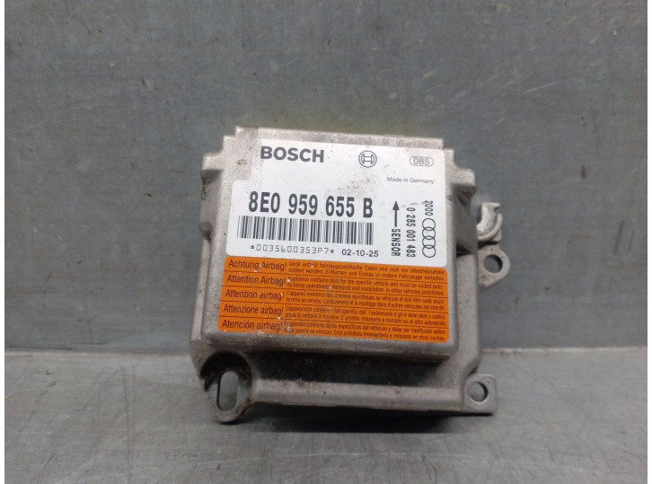 Recambio de centralita airbag para audi a4 berlina (8e) 2.5 v6 24v tdi referencia OEM IAM 8E0959655B 0285001483 BOSH