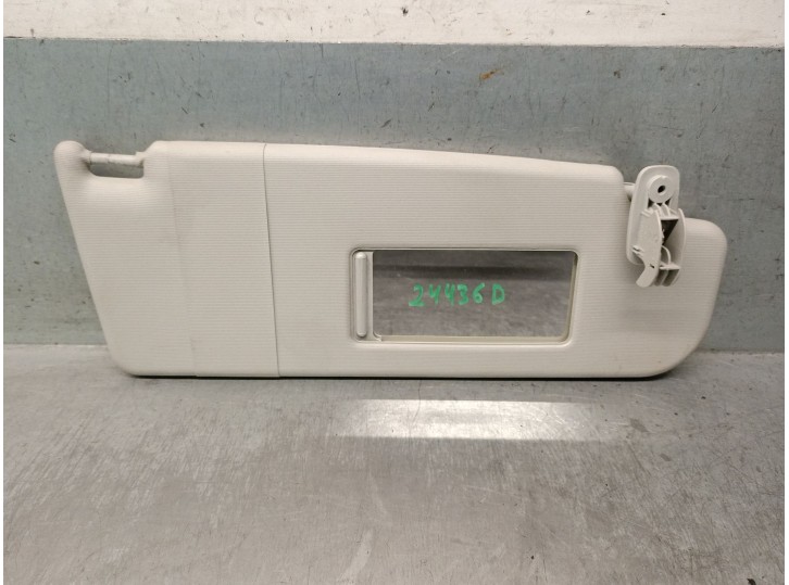 Recambio de parasol derecho para seat arosa (6h1) 1.0 referencia OEM IAM 3B0857552 3B0857552 