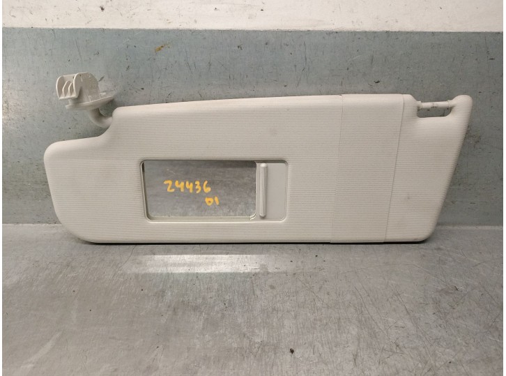 Recambio de parasol izquierdo para seat arosa (6h1) 1.0 referencia OEM IAM 6X0857551E 6X0857551E 