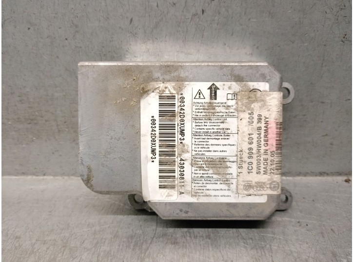 Recambio de centralita airbag para seat arosa (6h1) 1.0 referencia OEM IAM 1C0909601  