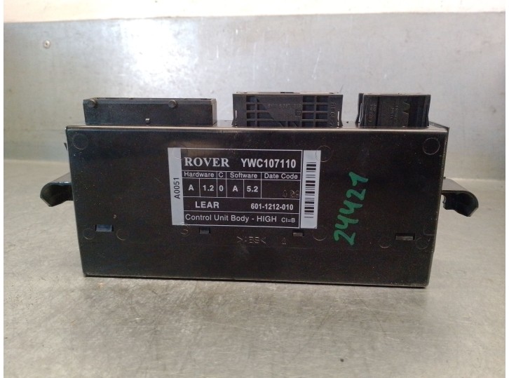 Recambio de modulo confort para mg serie 75 (rj) 2.0 16v cdt referencia OEM IAM YWC107110  