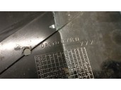 Replacement license plate holder for MG Series 45 (RT) 1.6 16V CAT OEM IAM reference DRC100780 