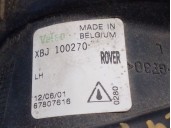 Recambio de faro antiniebla izquierdo para mg serie 75 (rj) 2.0 16v cdt referencia OEM IAM XBJ100270 204D2 