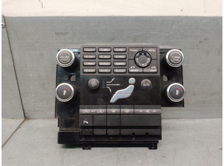 Recambio de mando climatizador para volvo s80 ii (124) d5 referencia OEM IAM 30782906 30782902 
