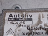 Recambio de centralita airbag para citroën berlingo 1.9 diesel referencia OEM IAM 9648938880  602327600 AUTOLIV