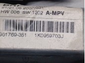 Recambio de elevalunas trasero izquierdo para volkswagen touran (1t1, 1t2) 2.0 tdi referencia OEM IAM 1K0959703J 5K0959703A 