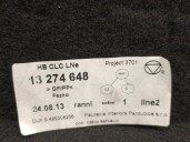 Recambio de bandeja trasera para opel insignia a (g09) 2.0 cdti (68) referencia OEM IAM 13274648 13274647 