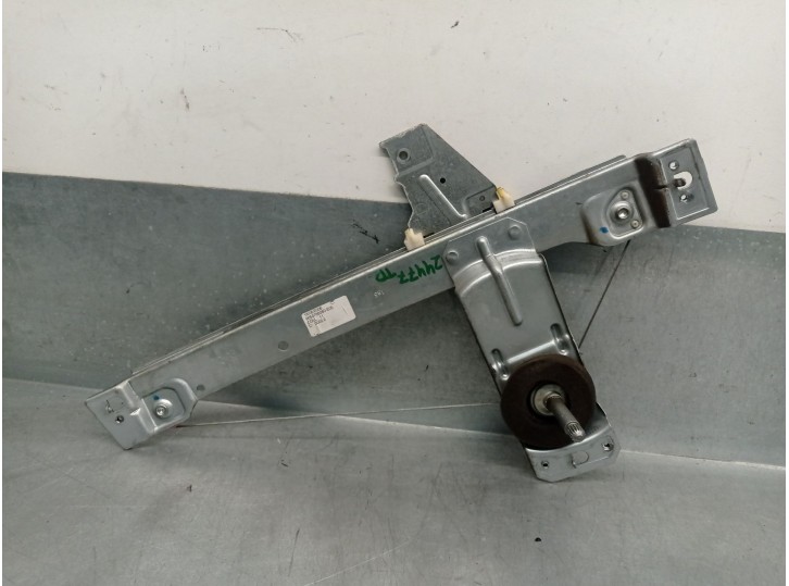 Recambio de elevalunas trasero derecho para peugeot 207 1.4 hdi referencia OEM IAM 9650768080 9224A7 