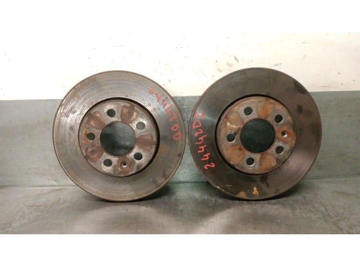 Recambio de disco freno delantero para audi a1 sportback (8xa, 8xf) 1.4 tdi referencia OEM IAM 6R0615301 6R0615301 