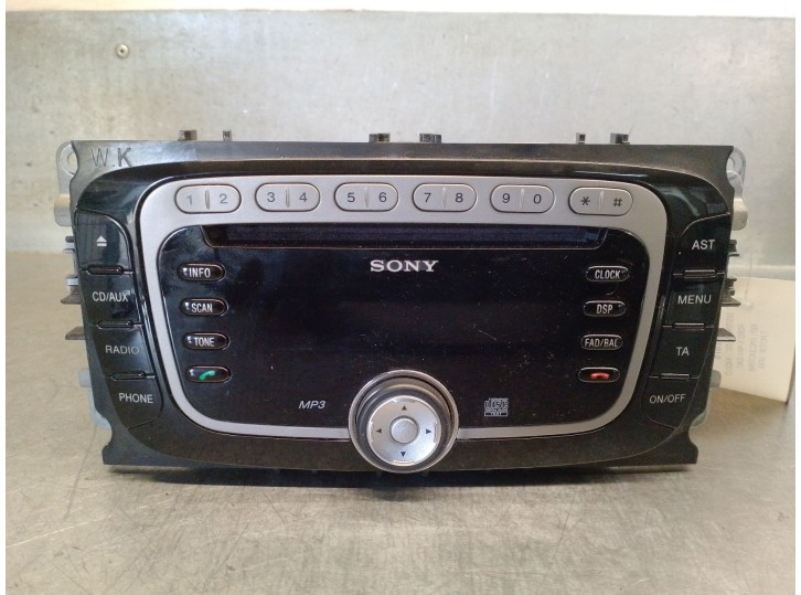 Recambio de sistema audio / radio cd para ford s-max (ca1) 2.0 tdci cat referencia OEM IAM AM2J18C939AB 6M2T18C939AM 