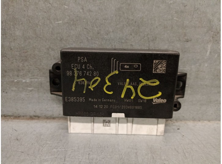 Recambio de modulo electronico para citroën berlingo (er_, ec_) 1.5 bluehdi 100 referencia OEM IAM 9837674280 63821V 
