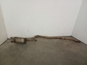 Recambio de tubo escape trasero para peugeot 208 1.2 12v vti referencia OEM IAM PSA4209 1608547380 