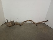 Recambio de tubo escape trasero para peugeot 208 1.2 12v vti referencia OEM IAM PSA4209 1608547380 