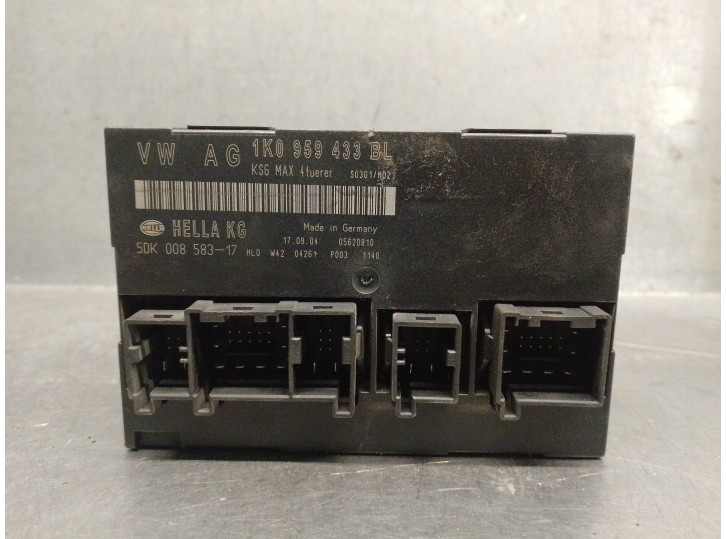 Recambio de modulo confort para volkswagen touran (1t1) 2.0 tdi referencia OEM IAM 1K0959433BL  5DK00858317 HELLA