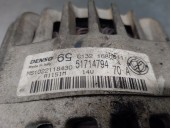 Recambio de alternador para fiat grande punto (199) 1.4 referencia OEM IAM 51714794 51714794 DENSO