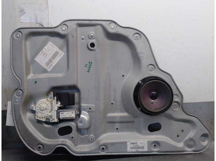 Recambio de elevalunas trasero izquierdo para volkswagen touran (1t1) 2.0 tdi referencia OEM IAM 1T0839729H 1K0959703E 