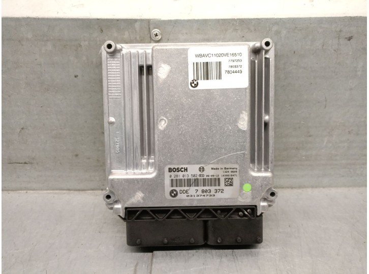 Recambio de centralita motor uce para bmw 3 (e90) 318 d referencia OEM IAM DDE7803372 0281013502 BOSH