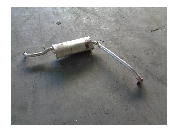 Replacement rear exhaust pipe for Seat Terra 0.9 OEM IAM reference 610125 