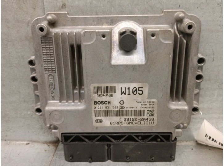 Replacement engine ECU for Kia Carens IV 1.7 CRDi OEM IAM reference 391252A458 0281031538 BOSCH