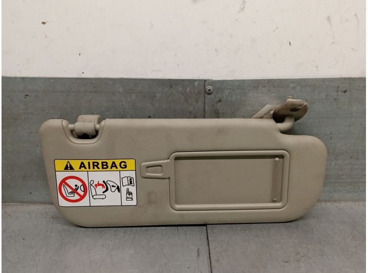 Recambio de parasol derecho para kia carens iv 1.7 crdi referencia OEM IAM 85220A4100DCM 85220A4100DCM 