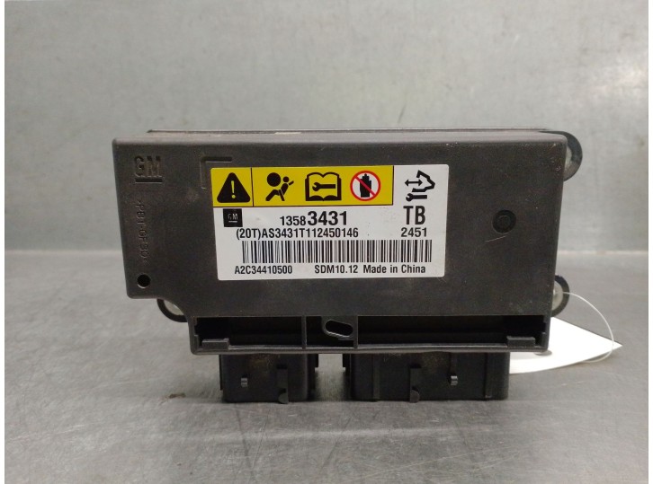 Recambio de centralita airbag para chevrolet aveo 1.3 diesel cat referencia OEM IAM 13583431 