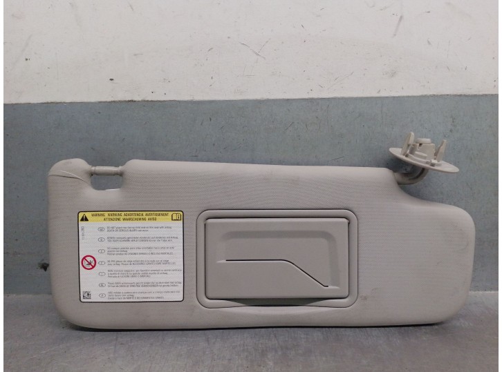 Recambio de parasol derecho para chevrolet aveo 1.3 diesel cat referencia OEM IAM 95369117 95369117 