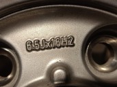 Recambio de llanta para volkswagen golf v berlina (1k1) 1.9 tdi referencia OEM IAM 1K0601025R R166.5JX16H2ET50 