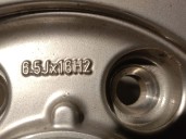 Recambio de llanta para volkswagen touran (1t1) 2.0 tdi referencia OEM IAM 1K0601025R R166.5JX16H2ET50 